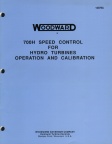WOODWARD GOVERNOR COMPANY TYPE 700 H SPEED CONTROL   No 14078A
